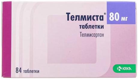 Фото Телмиста, таблетки 80 мг, 84 шт.