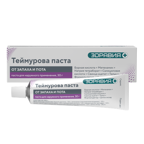 Фото Теймурова паста (Зеленая Дубрава), 30 г