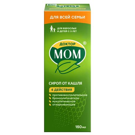 Фото Доктор МОМ, сироп, 150 мл