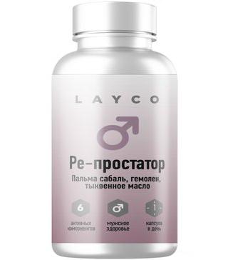 Фото Layco Ре-Простатор, капсулы, 30 шт.