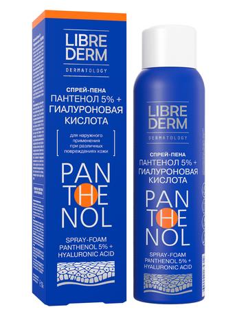 Фото Либридерм Пантенол, спрей 5% с гиалуроновой кислотой, 130 г