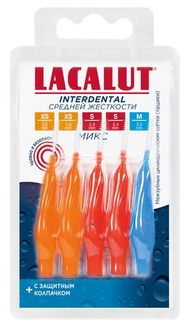 Фото Лакалют Interdental, ершик для зубов Mix, р.XS,S,M, 5 шт.