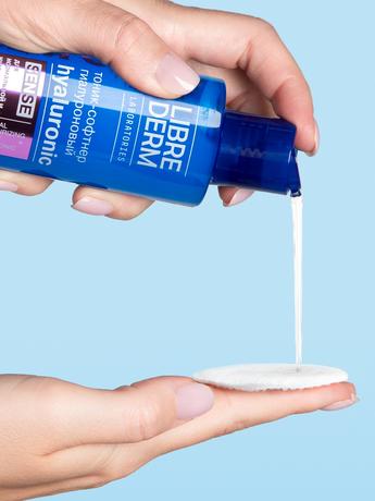 Фото Либридерм Мицеклин Сенс, тоник-софтнер гиалуроновый для нормальной и чувствительной кожи, 200 мл