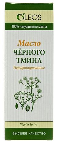 Фото Oleos Масло чёрного тмина пищевое, флакон 110 мл, 1 шт.