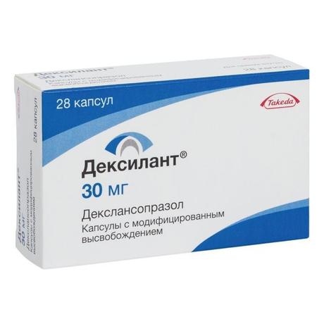 Фото Дексилант®, капсулы с модиф. высв. 30 мг, 28 шт.
