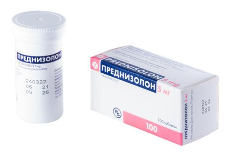 Фото Преднизолон, таблетки 5 мг, 100 шт.