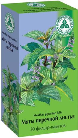 Фото Мята перечная, пакетики 1.5 г, 20 шт.