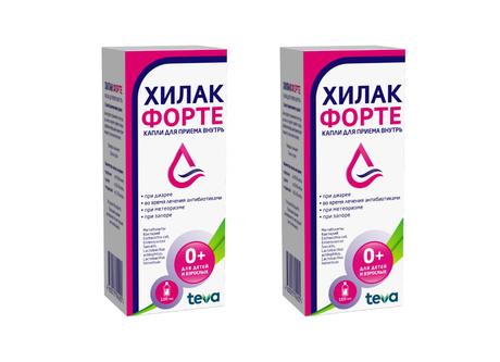 Набор 2уп Хилак форте капли 100мл