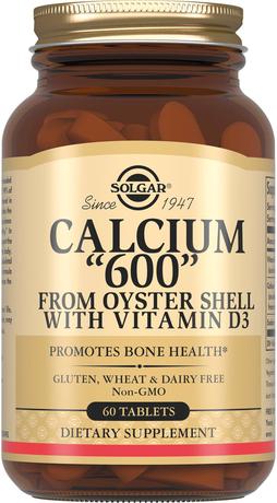 Фото Солгар Кальций 600 из раковин устриц, таблетки, 60 шт.