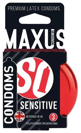 Фото Maxus Sensitive презервативы ультратонк 3 шт.