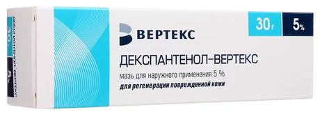 Фото Декспантенол-Вертекс, мазь 5%, 30 г