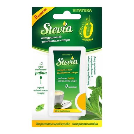 Фото Стевия Витатека, таблетки, 150 шт.