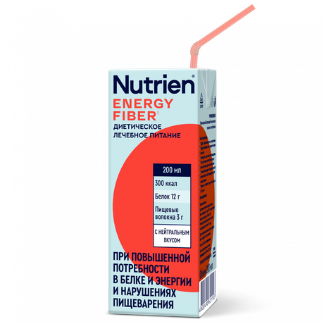 Фото Нутриэн Энергия, смесь для энтерального питания (нейтральный вкус) 200 мл, 1 шт.