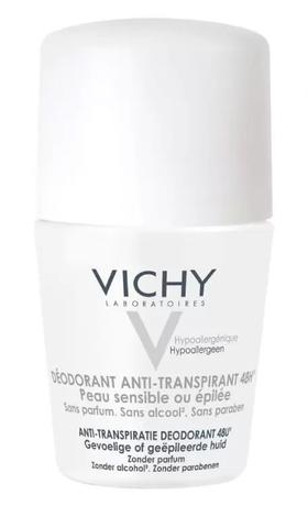 Фото Vichy дезодорант шариковый 48 ч для очень чувствительной кожи 50 мл