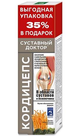 Фото Суставный доктор Кордицепс, крем для тела, 125 мл