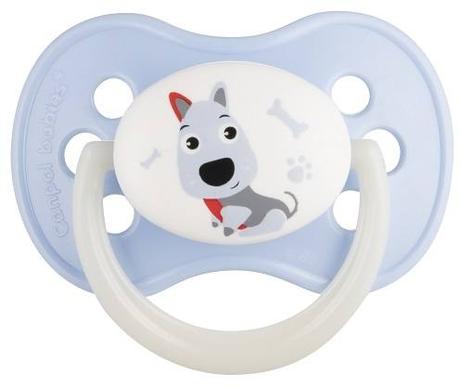 Фото Canpol Пустышка латексная, круглая, Animals, 1 шт., 0-6 месяцев, 210410126