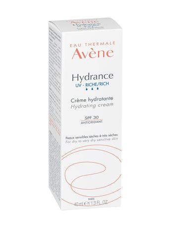 Фото Avene Hydrance UV-Riche, крем насыщенный, SPF30, 40 мл