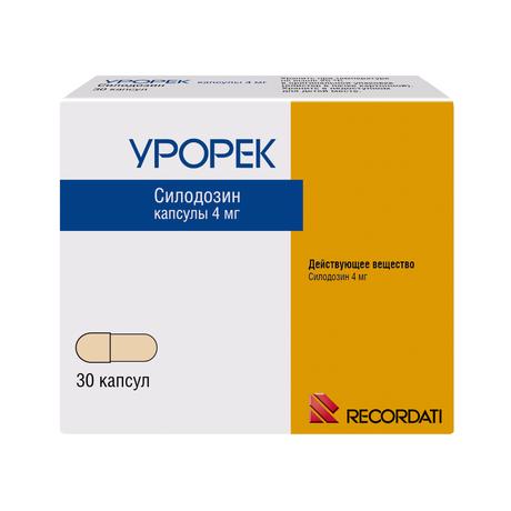 Фото Урорек, капсулы 4 мг, 30 шт.