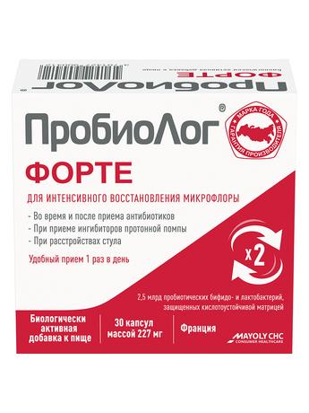 Фото ПробиоЛог Форте, капсулы 227 мг, 30 шт.