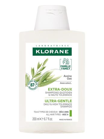 Фото Klorane Молочко овса, шампунь сверхмягкий для всех типов волос 200 мл
