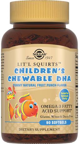 Фото Солгар Золотые рыбки, жевательные капсулы, 90 шт.