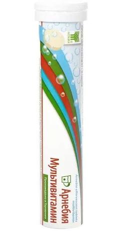 Фото Арнебия Мультивитамин, таблетки шипучие 4.5 г, 20 шт.