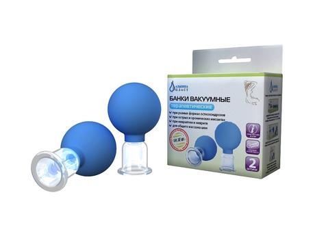 Фото Банки сухие вакуумные полимерно-стеклянные БВ-01-АП-2 (диаметр 0,33 мм), 2 шт.