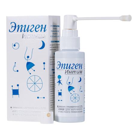 Фото Эпиген Интим, спрей 0.1%, 60 мл