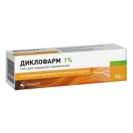 Фото Диклофарм, гель для наружного применения, 90 г