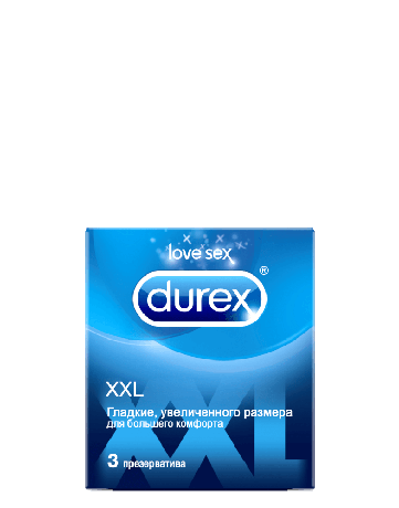 Фото Презервативы Durex XXL, 3 шт.