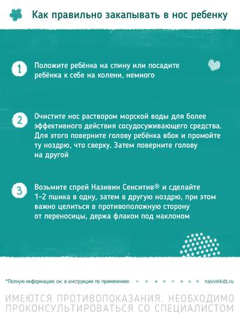 Фото Називин Сенситив, спрей назальный 11.25 мкг/доза, 10 мл