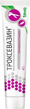 Фото Троксевазин, гель 2%, 40 г