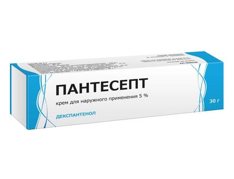 Фото Пантесепт, крем для наружного применения 5%, туба 30 г