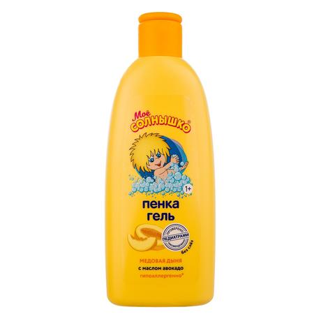 Фото Мое солнышко, пенка-гель медовая дыня, 200 мл