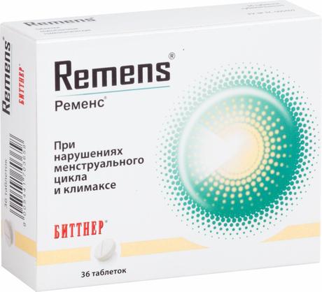 Фото Ременс, таблетки подъязычные гомеопатические, 36 шт.