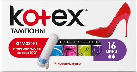 Фото Kotex тампоны мини 16 шт.