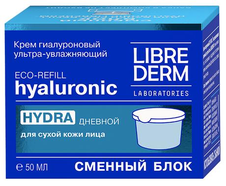 Фото Либридерм Гиалурон, крем дневной для сухой кожи, 50 мл (сменный блок)