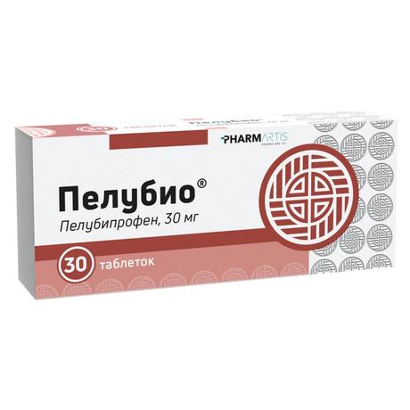 Фото Пелубио, таблетки 30 мг, 30 шт.