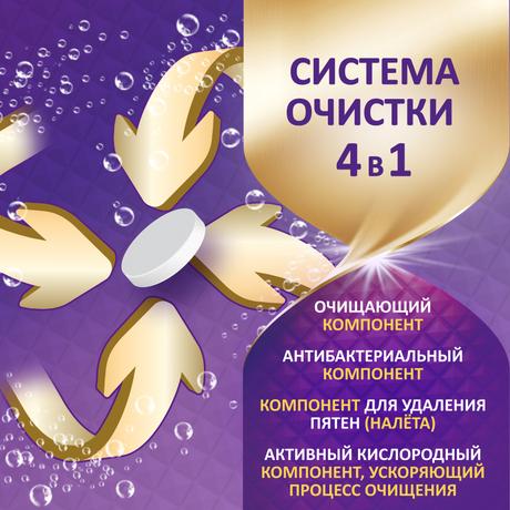 Фото Корега Двойная сила таблетки для тщательного очищения зубных протезов и быстрого удаления пятен, 36 шт.