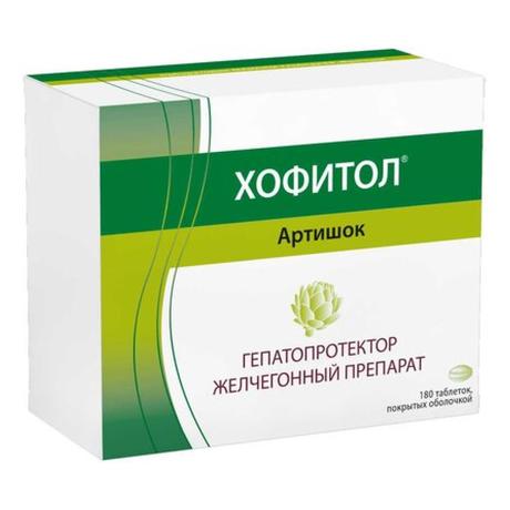 Фото Хофитол, таблетки покрыт. плен. об. 200 мг, 180 шт.