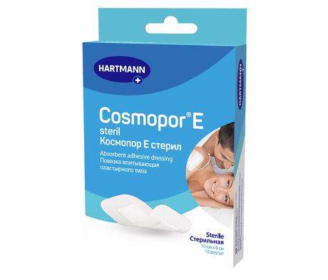 Фото Cosmopor E, повязка стерильная пластырного типа, 10 см х 8 см, 10 шт.