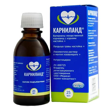 Фото Карниланд, капли подъязычные, флакон, 25 мл