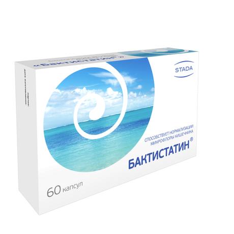 Фото Бактистатин, капсулы 0.5 г, 60 шт.