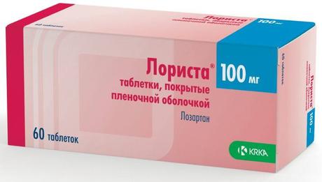 Фото Лориста, таблетки покрыт. плен. об. 100 мг, 60 шт.