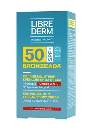 Фото Либридерм Бронзиада, крем солнцезащитный для детей с Омега 3-6-9 и термальной водой (SPF 50), 150 мл