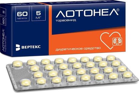 Фото Лотонел, таблетки 5 мг, 60 шт.
