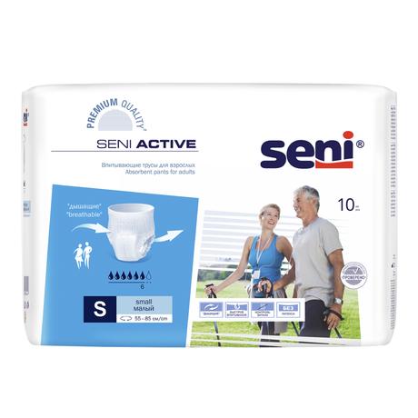 Фото Seni Active, трусы впитывающие (S), 10 шт.