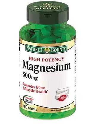 Фото Nature'S Bounty Магний, таблетки 500 мг, 100 шт.