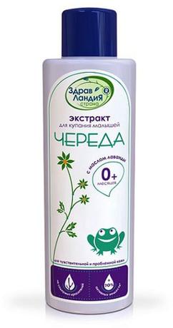Фото Череда (Страна Здравландия), экстракт для купания с маслом лаванды, 250 мл