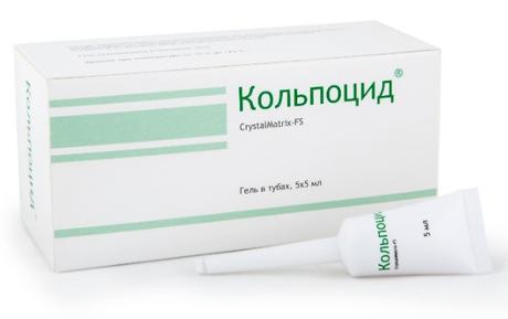 Фото Кольпоцид crystalmatrix-fs, гель для интимной гигиены, тюбик 5 мл, 5 шт.